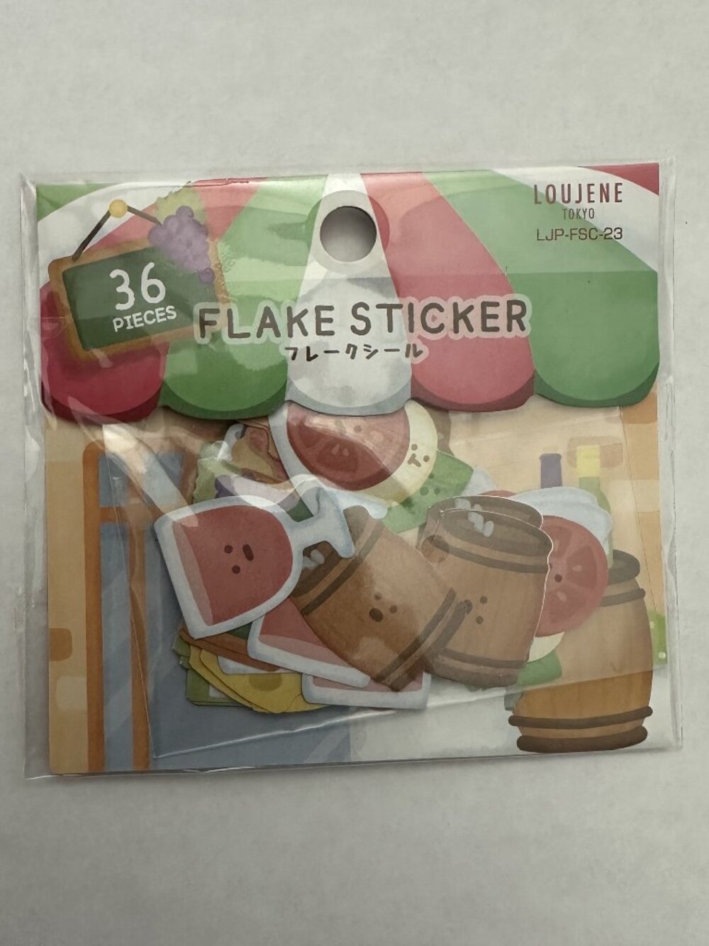 3 For $27 - LOUJENE Tokyo Western Pub & Bistro Flake Stickers